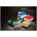STORAGE BOX, 1.2 & 2ML, 81 PLACES, GREEN, 4/PK, 6 PK/CS, SOLD AS CASE SIMPORT 10000280