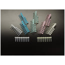 REACTION STRIP WITH ATTACHED INDIVIDUAL CAPS, FLAT CAP, RED, 125/CS, SOLD AS CASE SIMPORT 10000280