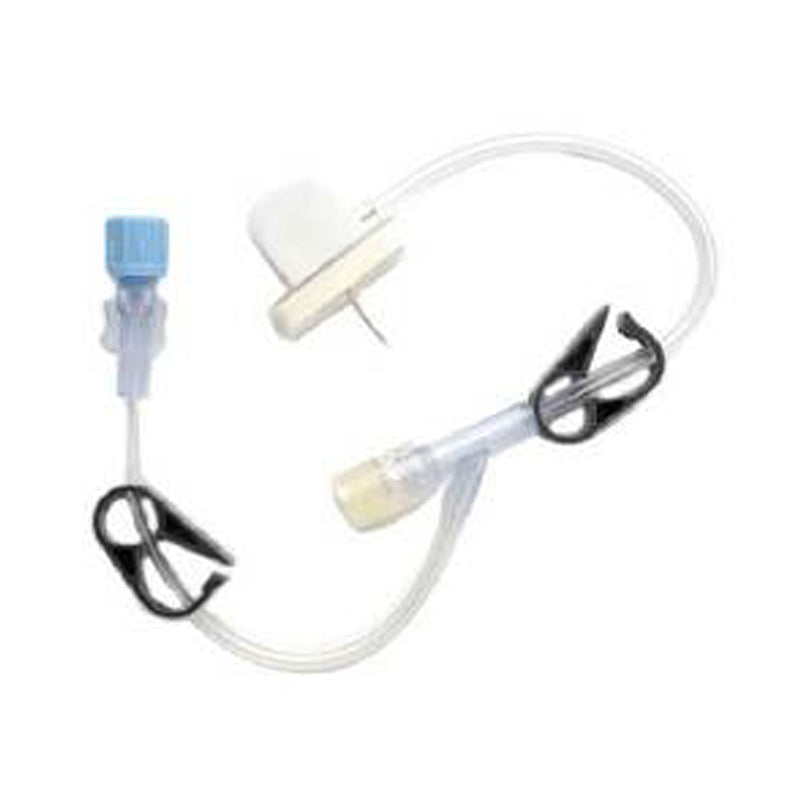 GRIPPER® HUBER NEEDLE, 20G X ¾" , REMOVABLE INJECTION CAP ON LUER-LOCK Y-SITE, LATEX-FREE , 12/BX, SOLD AS BOX ICU 10000485