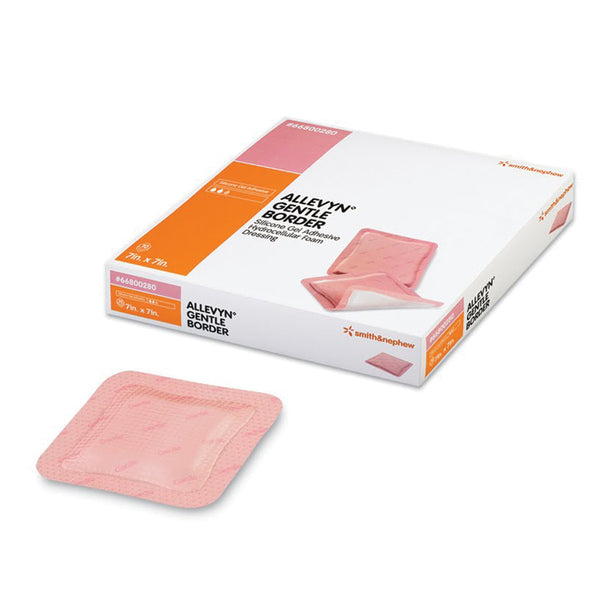 SACRUM DRESSING, ADHESIVE, HYDROCELLULAR, 6 5/8" X 6¾", 10/BX, 6 BX/CS, SOLD AS CASE SMITH 317