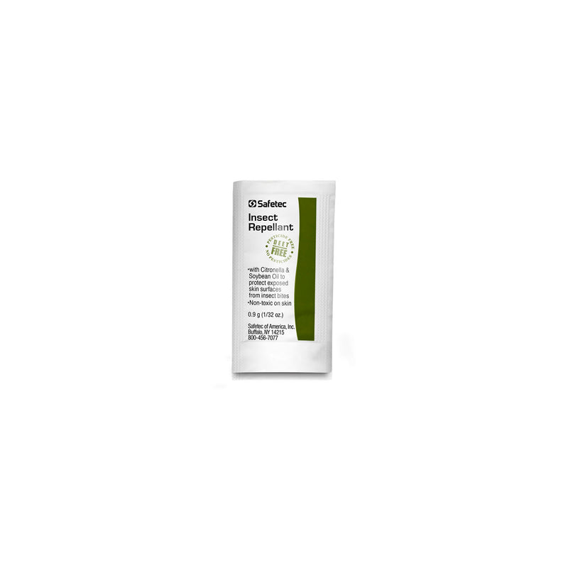 INSECT REPELLANT .9G, DEET-FREE, BULK, 2000/CS, SOLD AS CASE SAFETEC 10001289