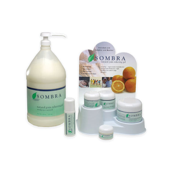 PAIN RELIEVER, WARM THERAPY, GALLON, SOLD AS EACH SOMBRA 10000743