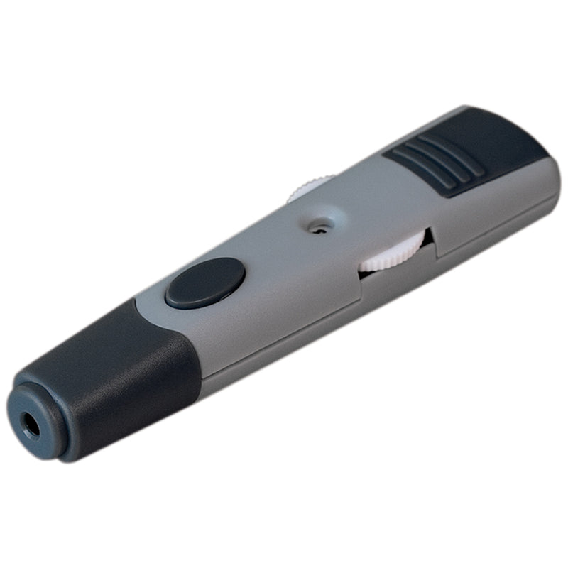 LANCING DEVICE WITH IFU, 5 DEPTH SETTINGS, SOLD AS EACH STAT 10001108