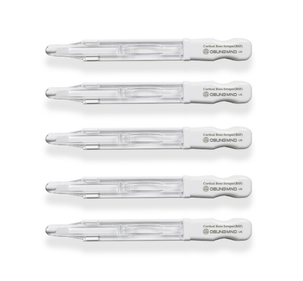 Bone Graft Harvester Sterile Cortical Bone Scrapers (5 Pack) Osung -BSF