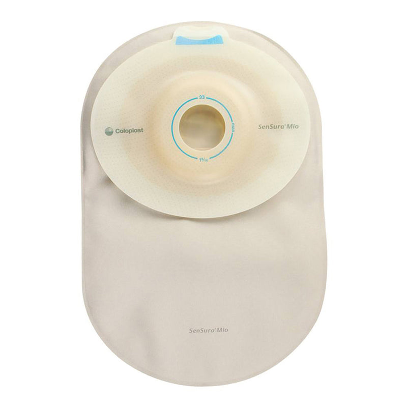 SENSURA® MIO CONVEX DEEP 1-PIECE CLOSED END OPAQUE OSTOMY POUCH, 25MM STOMA, SOLD AS 10/BOX COLOPLAST 16350