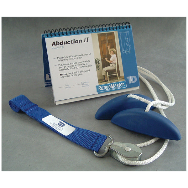SHOULDER PULLEY WITH WEBBING DOOR STRAP, SOLD AS EACH THERAPEUTIC 10000756