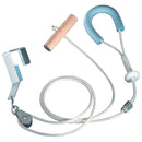 PULL-EASY SHOULDER PULLEY WITH GRIP-FREE HOLD & WEBBING DOOR STRAP, SOLD AS EACH THERAPEUTIC 10000756
