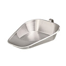 FRACTURE BEDPAN, 11 7/8" X 9.5" X 2 7/8", STAINLESS STEEL, SOLD AS EACH DUKAL 10000117