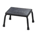 FOOTSTOOL W/ HAND RAIL, BARIATRIC, CHROME, 11" X 14" PLATFORM, 700 LB WEIGHT CAPACITY, SOLD AS EACH DUKAL 10000117