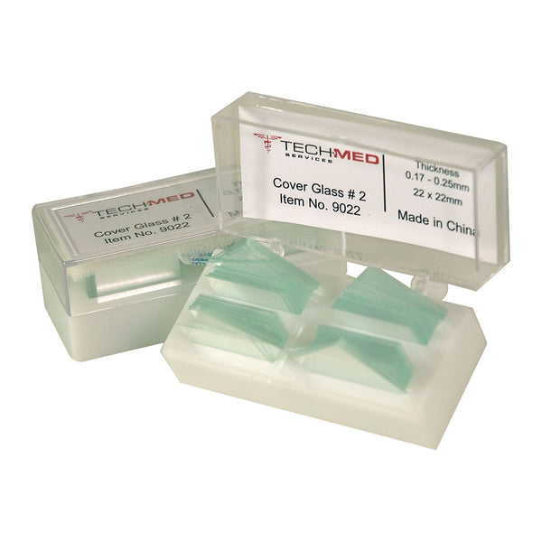 Dukal Tech-Med Cover Glass Cover Glass 2 22Mmx22Mm2Oz/Ea -9022