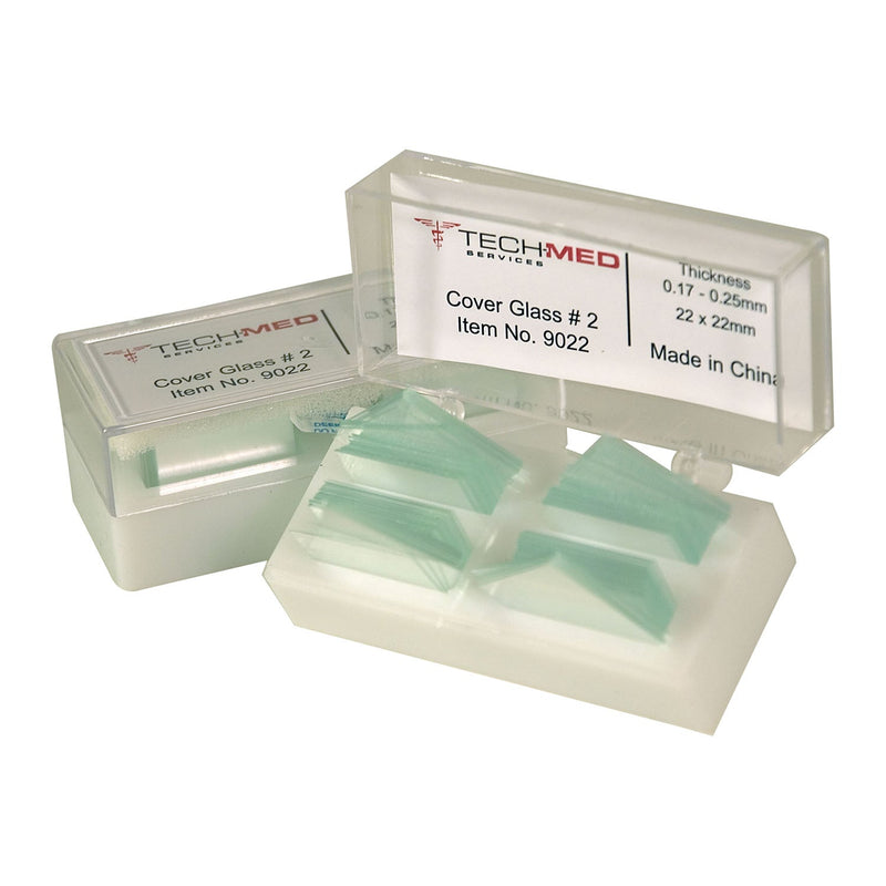 Dukal Tech-Med Cover Glass Cover Glass 2 22Mmx22Mm2Oz/Ea -9022