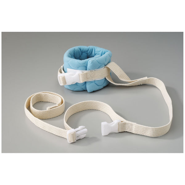 POSEY BED ANKLE RESTRAINT, CONNECT SET, TWICE-AS-TOUGH, ONE SIZE FITS MOST, HOOK AND LOOP CLOSURE, 1-STRAP, NEOPRENE, RED, SOLD AS SET TIDI 203