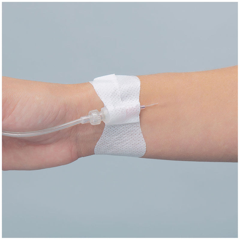 SECUREMENT DEVICE, UNIVERSAL WINGED PERIPHERAL IV & ARTERIAL CATHETER, STERILE, INDIVIDUALLY PACKAGED WITH 1 TAPE STRIP, 100/BX, SOLD AS BOX TIDI 203
