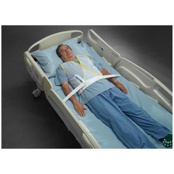 POSEY VEST RESTRAINT, CRISS-CROSS STRAPS, 2-STRAP, MESH, WHITE, MEDIUM, SOLD AS EACH TIDI 203