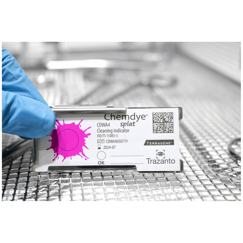 WASH/SOIL TEST FOR WASHERS AND ULTRASONICS, 200 STRIPS/BG, SOLD AS BAG TERRAGENE 10001231