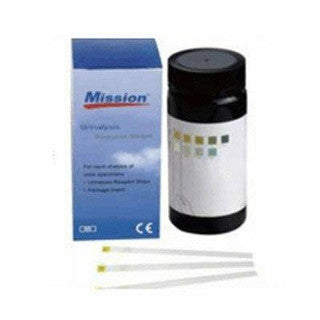 Acon Mission Urinalysis Reagent Strips Urinalysis Reagent Strips(Alb/Cre) 25Strips/Cn (Nr) -U031-021-ALB