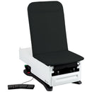 EXAM TABLE, ADA MODEL 3502 WITH POWER BACKREST, SEAMLESS UPHOLSTERED TOP, STIRRUPS, DRAIN PAN, FOOT CONTROL, FRONT STORAGE DRAWER,, SOLD AS EACH UMF 1