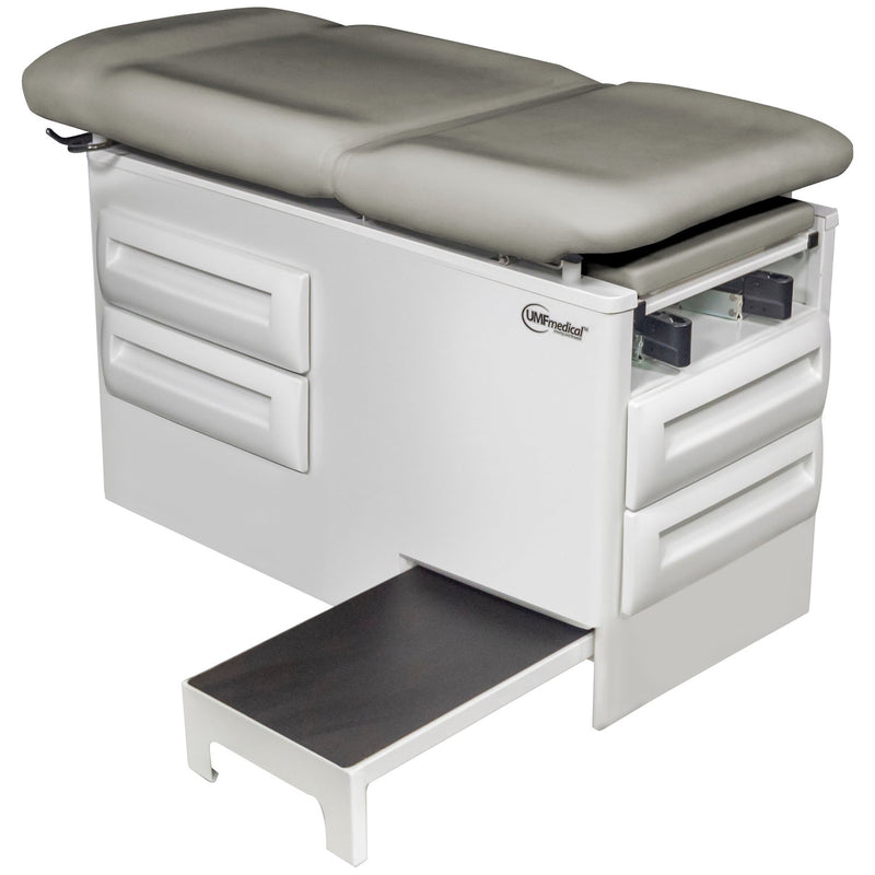 5240-145 MANUAL EXAM TABLE, AVAILABLE IN 16 COLORS, SHIPS ASSEMBLED FOR EASY INSTALLATION, SOLD AS EACH UMF 10001064