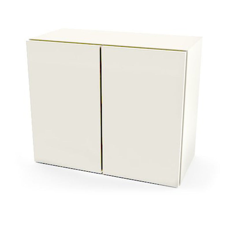 WALL CABINET, STEEL, 24", TWO DOORS, ONE ADJUSTABLE SHELF, QUIET WHITE, SOLD AS EACH UMF 10001064
