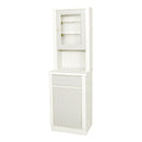 CABINET DISPLAY, STAINLESS STEEL, FIVE ADJUSTABLE STAINLESS STEEL SHELVES, TWO GLASS HINGED DOORS, 36"W X 77"H X 16"D, SOLD AS EACH UMF 10001064