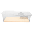 BASSINET WITH BASKET AND MATTRESS , STAINLESS STEEL, ONE SHELF, ONE DRAWER, 32"W X 35.25"H X 17"D, SOLD AS EACH UMF 10001064
