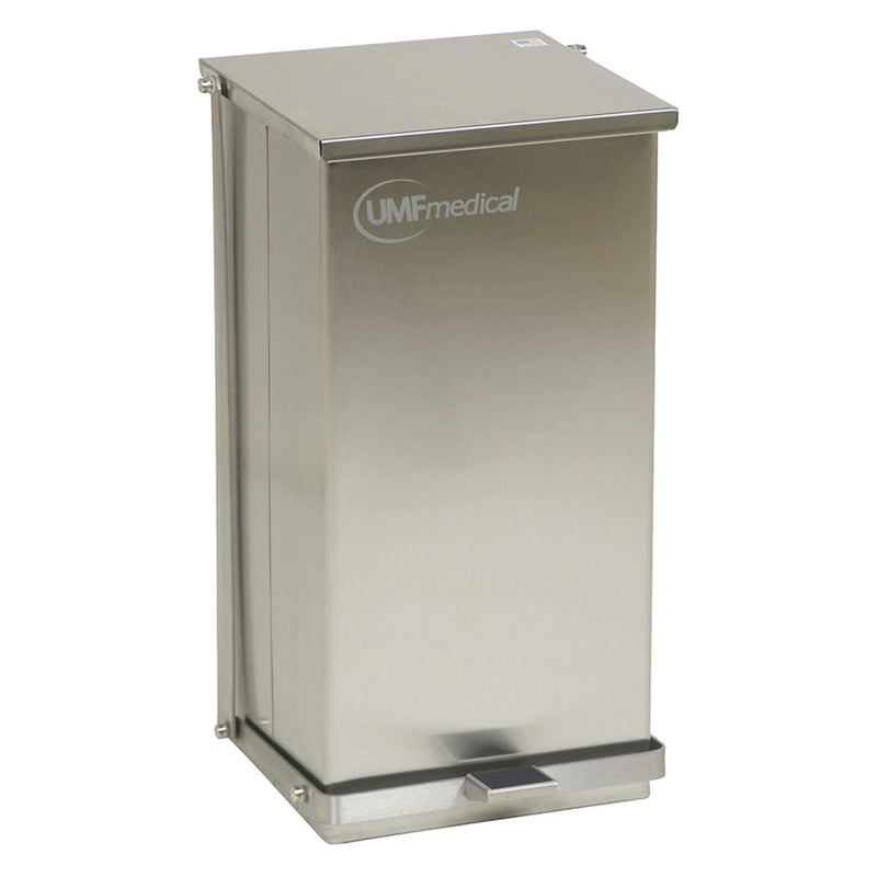 WASTE CAN, 48 QT, WHITE, SOLD AS EACH UMF 10001064
