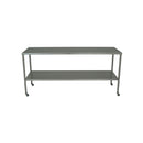 INSTRUMENT TABLE WITH SHELF, STAINLESS STEEL, 24" X 48", SOLD AS EACH UMF 10001064