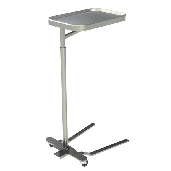 MAYO INSTRUMENT STAND, STAINLESS STEEL WITH FOOT PEDAL, 16" X 21", SOLD AS EACH UMF 10001064