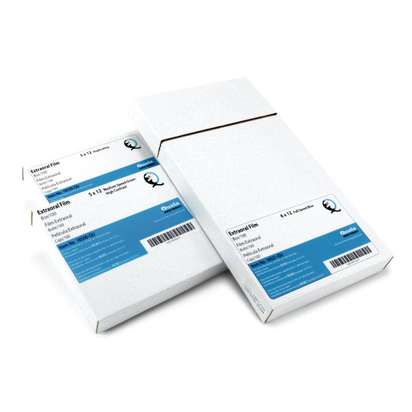 Quala Extraoral X-Ray Film Tbd-Quala Extraoral Film Blu6X12 Full 100Sh/Bx (5050B-Wb) -18521-QU
