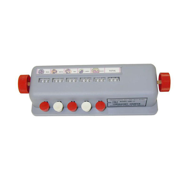 DIFFERENTIAL COUNTER, METAL HOUSING, 5-KEY W/ TOTALIZER WINDOW, SIGNAL BELL, DUAL RESET KNOBS, SOLD AS EACH UNICO 10000998