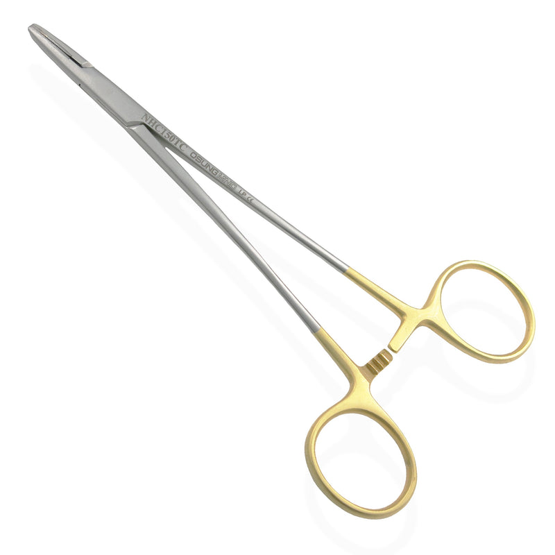 Osung 5.9" Tungsten Carbide Crile-Wood Needle Holder Premium -NHC150TC - Osung USA