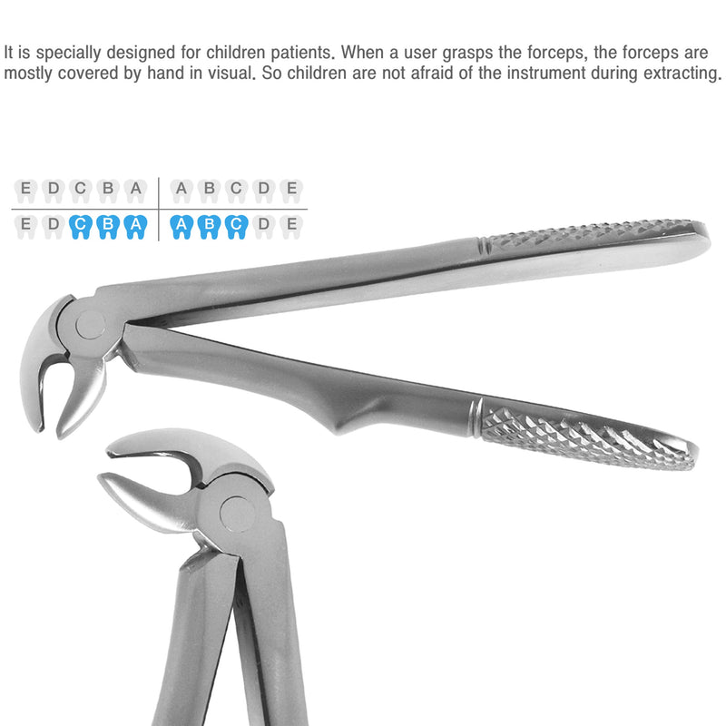 Osung 33C Pedo Dental Extraction Forceps Premium -FXX33C - Osung USA