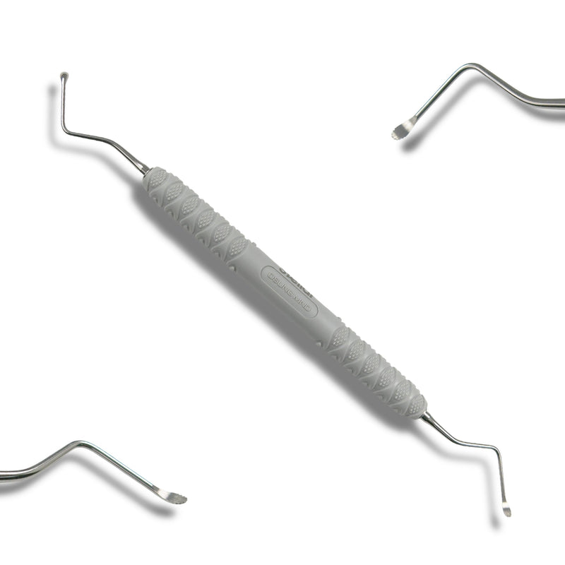 Osung 85C Serrated Lucas Surgical Curette 2.6mm Curved -3URCL85C - Osung USA