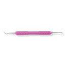 Dental Sickle Scaler, Autoclavable Silicone Handle, Anterior , 2LSH6-H7 - Osung USA