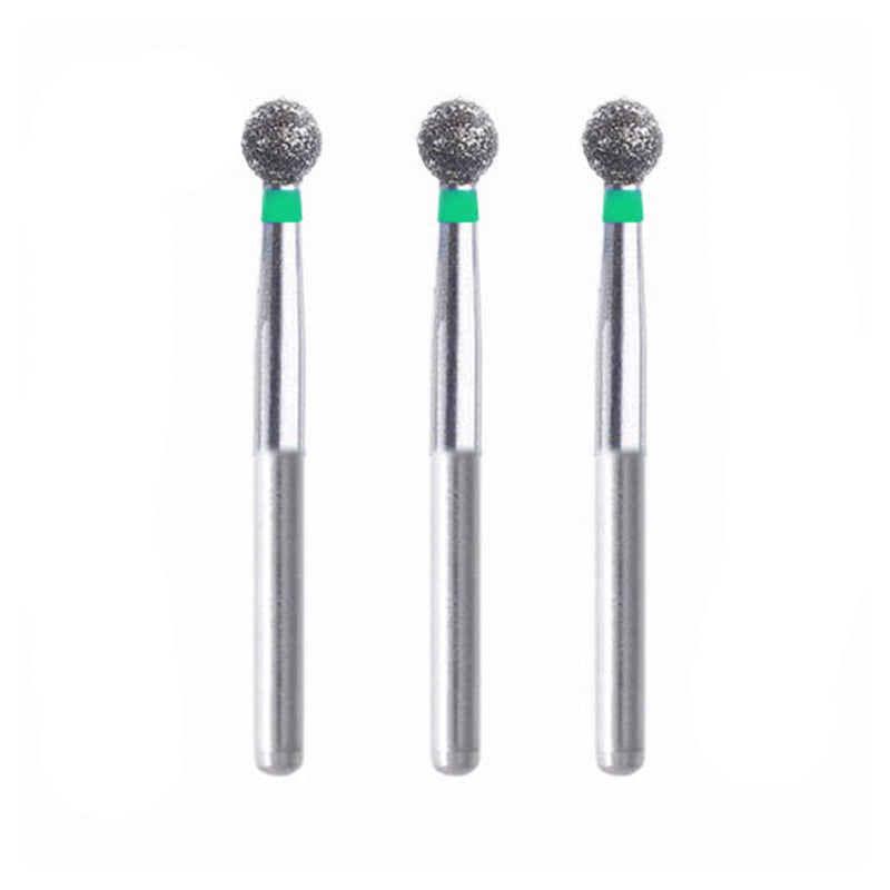 Spherical 2.9 mm Dia. Coarse Grit Diamond Bur 3 per pack. 001.29C2