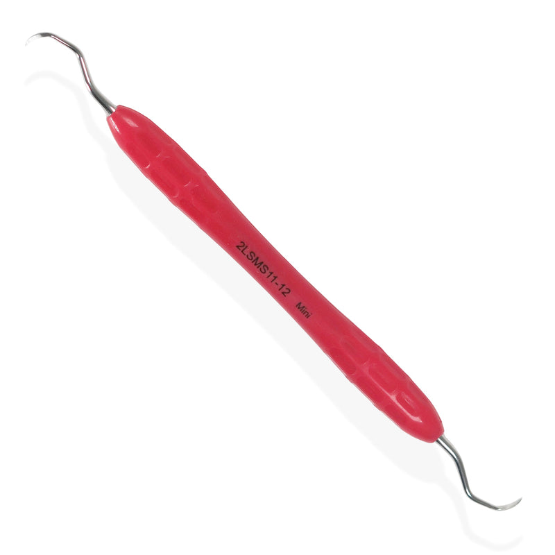 Osung 11/12 Mini Sickle Scaler Autoclavable Silicone Handle Premium -2LSMS11-12 - Osung USA