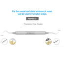 Dental Hoe Scaler, Posterior,  HSP56-57 - Osung USA