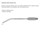 Osung Dental Suction Tip 4mm Stainless Steel Premium -SN4SUS - Osung USA
