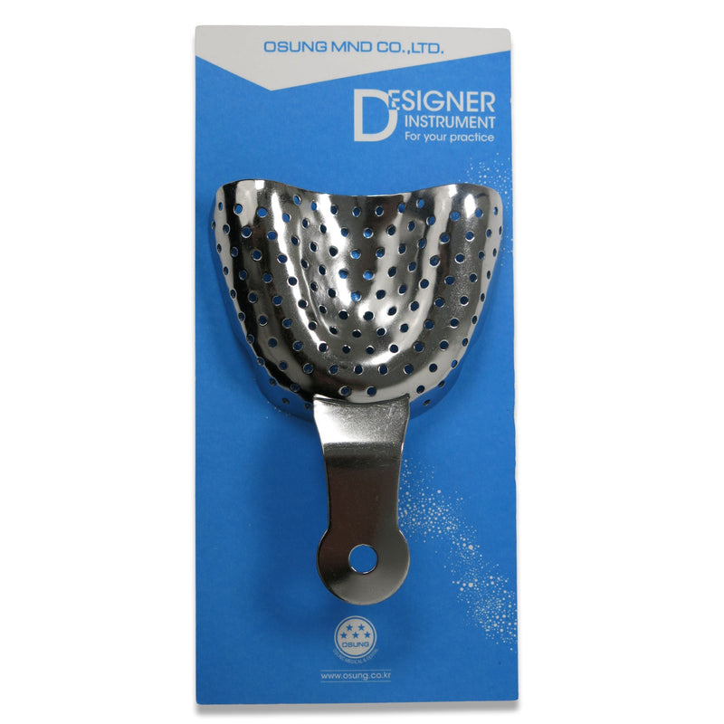 Dental Impression Tray, Edentulous, Ni-Brass, TBEXLU - Osung USA