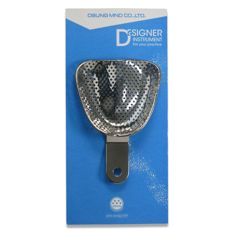 Dental Impression Tray, Edentulous, Ni-Brass, TBEMU - Osung USA
