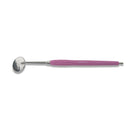 Mouth Mirror Front Surface, Cone Socket No. 5, 24mm dia, Purple Handle, EA - Osung USA