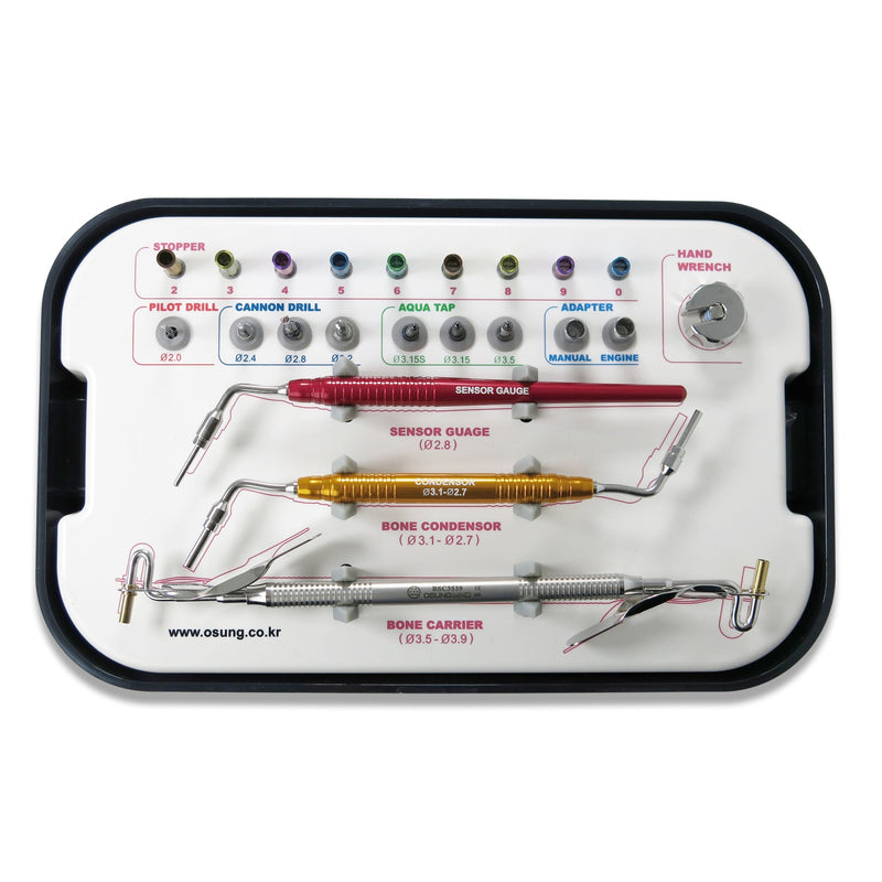 Sinus Lift Crestal Approach Kit with Aqua Lift Osung -OCA-KIT