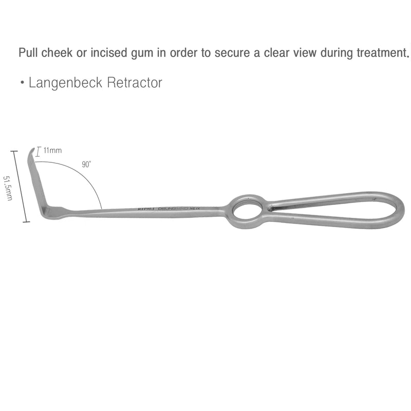 Osung Dental Langenbeck Retractor Premium -RTP90-1 - Osung USA