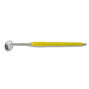 Mouth Mirror Cone Socket No. 4, 22mm dia, yellow handle, EA - Osung USA