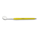 Mouth Mirror Cone Socket No. 5, 24mm dia, yellow handle, EA - Osung USA
