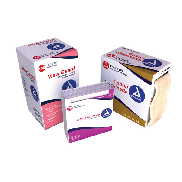 TRANSPARENT DRESSING,ROLL,2" X 11YDS,12/CS, SOLD AS CASE DYNAREX 10000058