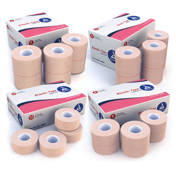ELASTIC TAPE, 2" X 5 YDS, 6/BX, 12 BX/CS, SOLD AS CASE DYNAREX 10000058