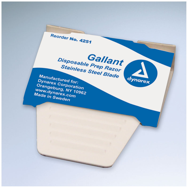 GALLANT PREP RAZOR, 50/BX, 5 BX/CS, SOLD AS CASE DYNAREX 10000058