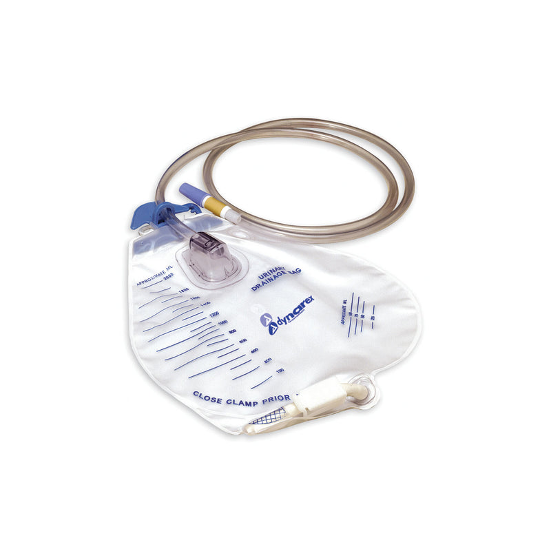 ADVANTAGE URINARY DRAINAGE BAG, 2000 ML, STERILE, 20/CS, SOLD AS CASE DYNAREX 10000058