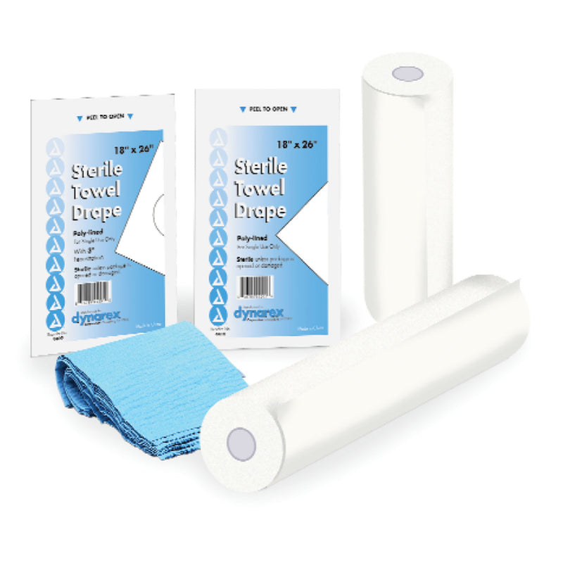 TABLE PAPER, 18" SMOOTH, 225 FT, 12/CS, SOLD AS CASE DYNAREX 10000058